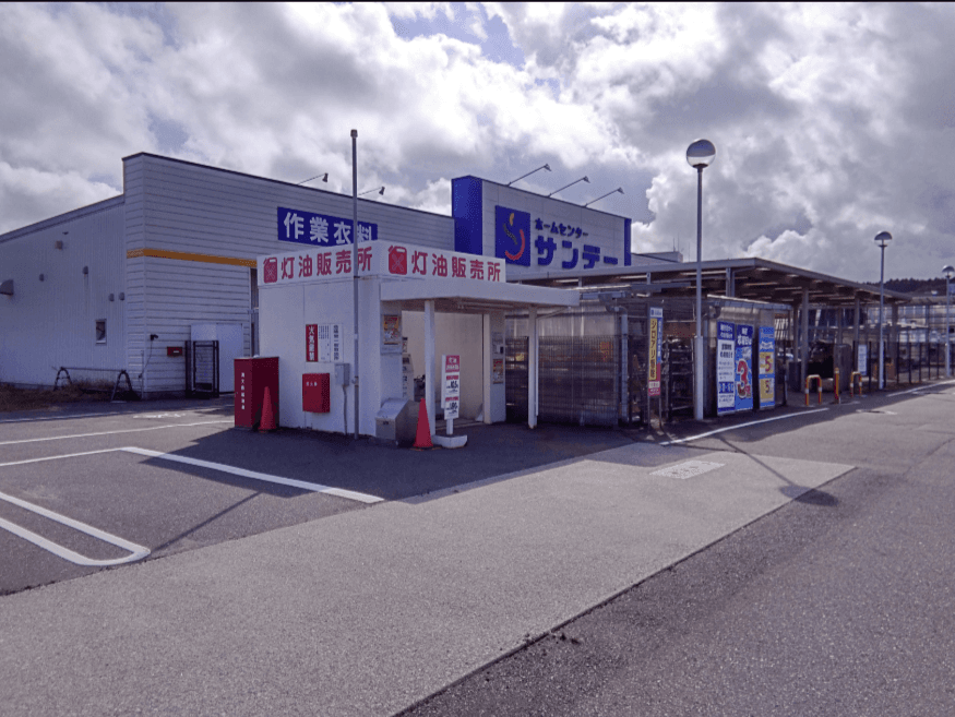 屋外駐車場 キッチンカーの出店に最適なホームセンター内駐車場の屋外イベントスペース2