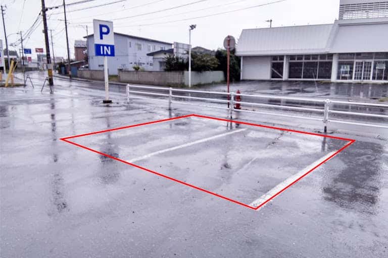 屋外駐車場 キッチンカーの出店に最適なホームセンター内駐車場の屋外イベントスペース