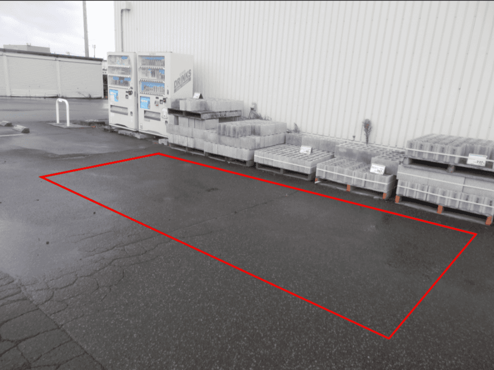 屋外駐車場 キッチンカーの出店に最適なホームセンター内駐車場の屋外イベントスペース