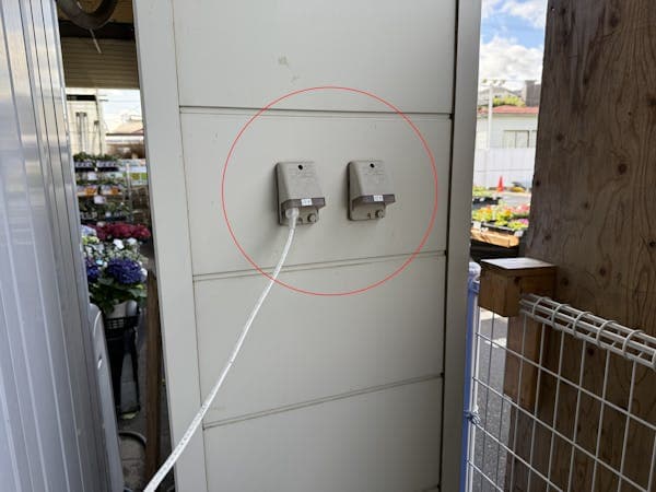 屋外駐車場 キッチンカーの出店に最適なホームセンター内駐車場の屋外イベントスペース2