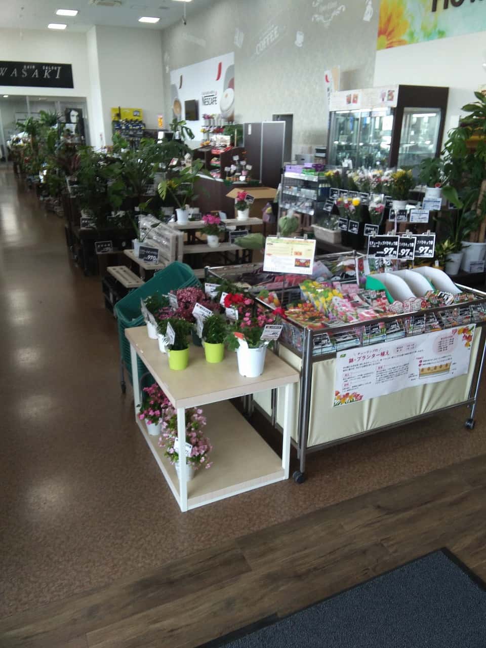 風除室 食物販やプロモーション等の出店に最適なホームセンター店内のイベントスペース